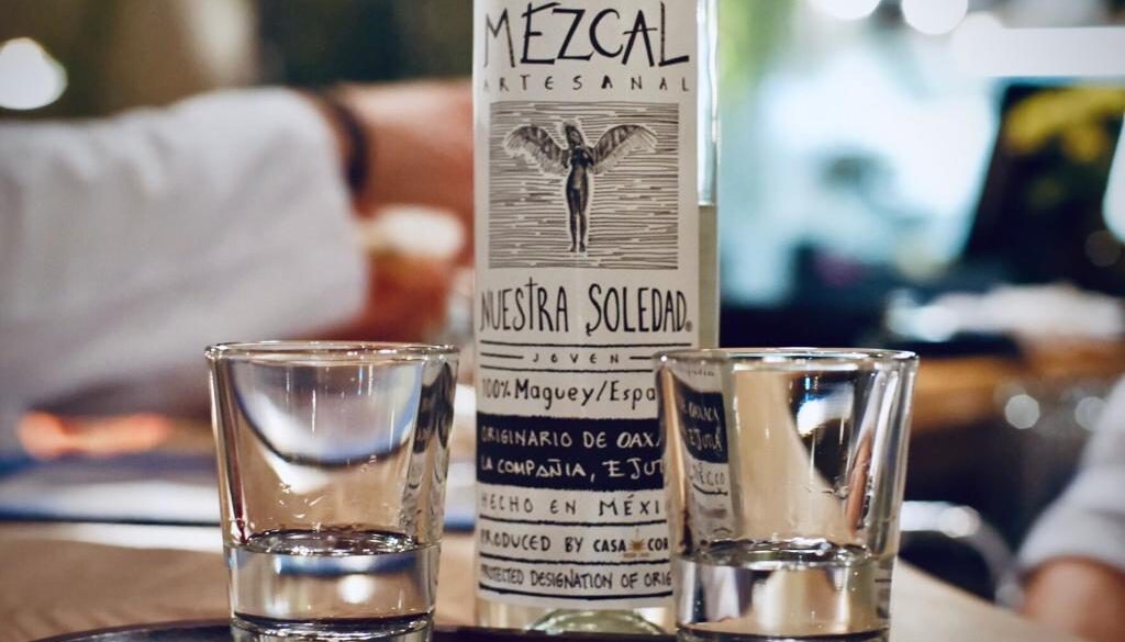 Mezcal Nuestra Soledad im Blitz in München