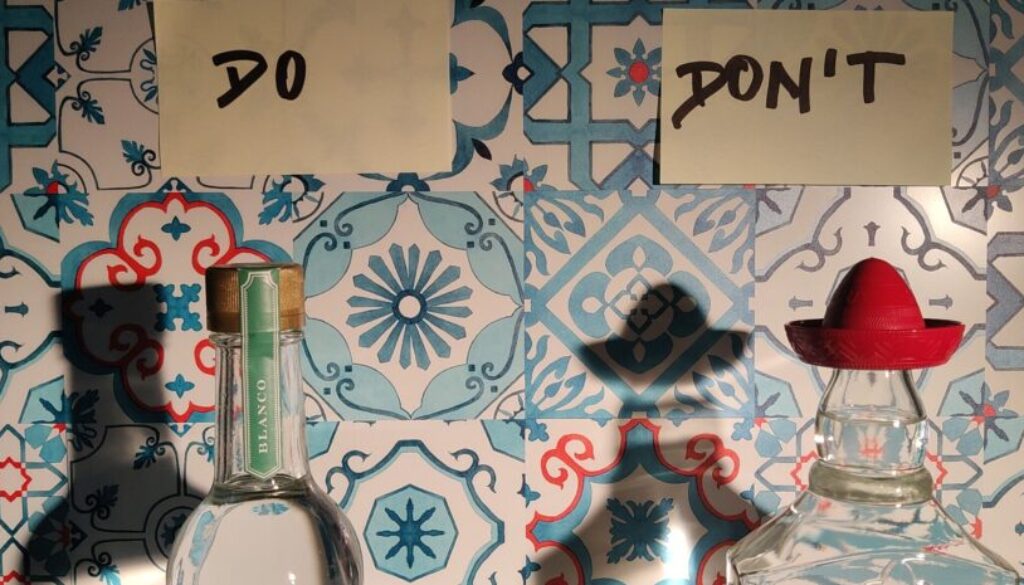 tequila mit salz und zitrone - 10 tequila dos and don'ts